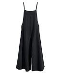 Women’s Casual Wide Leg Jumpsuit with Pockets