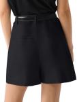 NIMIN Women's High Waisted Tailored Work Shorts