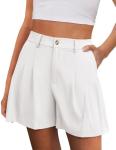 PRETTYGARDEN Women's High Waist Tailored Summer Shorts