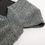 Elegant Cap Sleeve Plaid Pencil Dress for Work