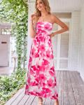 Grace Karin Women's Bohemian Floral Maxi Dress