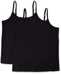 Plus Size Black Tank Top Camisole Set of 2
