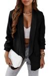 PRETTYGARDEN Women's Open Front Blazer Jacket
