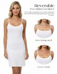 2-Pack Women’s Slip Dresses - Black & White