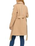 Steve Madden Women's Double-Breasted Winter Trench Coat