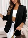 PRETTYGARDEN Women's Open Front Blazer Jacket