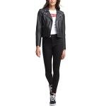 Levi's Women's Black Faux Leather Motorcycle Jacket
