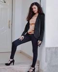 Casual Black Blazer Jacket for Women