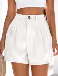 PRETTYGARDEN Women's High Waist Tailored Summer Shorts