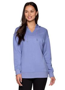 LuxeSoft V-Neck Hoodie for Women