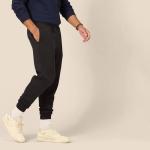 Amazon Essentials Women's Fleece Joggers, Comfortable Fit, Black