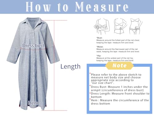 Chouyatou Women's Striped Cotton Maxi Shirt Dress