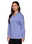 LuxeSoft V-Neck Hoodie for Women