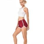 Cameway Women's Black Cotton Yoga Dance Shorts