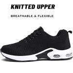 CASMAG Women’s Black Athletic Sneakers for Training