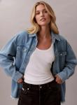 Dokotoo Oversized Distressed Denim Jacket for Women