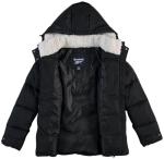 Reebok Women's Quilted Puffer Jacket with Faux Fur