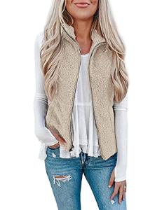 Lightweight Sleeveless Quilted Puffer Vest for Women