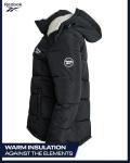 Reebok Women's Quilted Puffer Jacket with Faux Fur