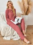 Kikibell Cozy Red 2-Piece Lounge Set