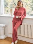 Kikibell Cozy Red 2-Piece Lounge Set