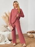Kikibell Cozy Red 2-Piece Lounge Set