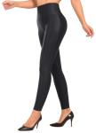 High Waisted Faux Leather Leggings for Women
