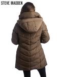 Steve Madden Women's Olive Green Puffer Jacket