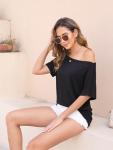 Off the Shoulder Batwing Top for Women