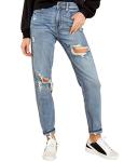 Luvamia High Waisted Ripped Boyfriend Jeans for Women