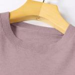 Elegant Cashmere Crewneck Sweater for Women