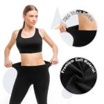 High Waisted Yoga Leggings with Pockets - 2 Pack