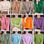 Soft Cashmere Crew Neck Sweater for Women