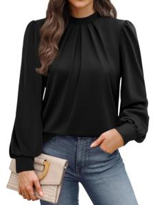 Long Sleeve Fall Tops for Women - Boho Style