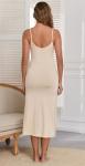 Adjustable Spaghetti Strap Long Slip Dress for Women