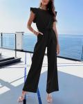 BTFBM Women’s High Waist Wide Leg Jumpsuit