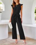 BTFBM Women’s High Waist Wide Leg Jumpsuit