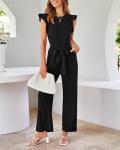 BTFBM Women’s High Waist Wide Leg Jumpsuit