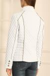 Bellivera Women's Lightweight Quilted Puffer Jacket - White