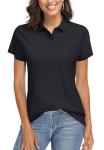 TACVASEN Women's Quick Dry Short Sleeve Polo Shirt