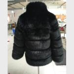 Lisa Colly Women's Black Faux Fur Winter Coat