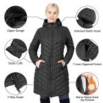 Women's Lightweight Hooded Quilted Puffer Coat