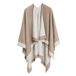 Women's Open Front Poncho Shawl Wrap Cardigan