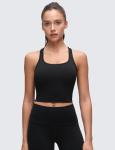 CRZ YOGA Butterluxe Women's Racerback Crop Tank