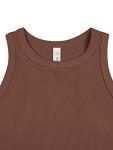 LASLULU Women's Sleeveless Athletic Crop Top