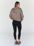 Chic Full Zip Cropped Hoodie for Women