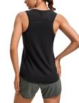 CRZ YOGA Women's High Neck Racerback Tank Top