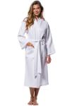 Turquaz Lightweight Waffle Kimono Robe for Women