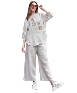 Maghma Women's Cotton Printed Two-Piece Co-Ord Set