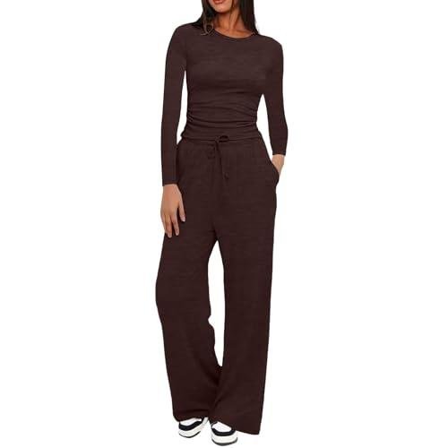 Y2K Women's 2 Piece Loungewear Set with Pockets